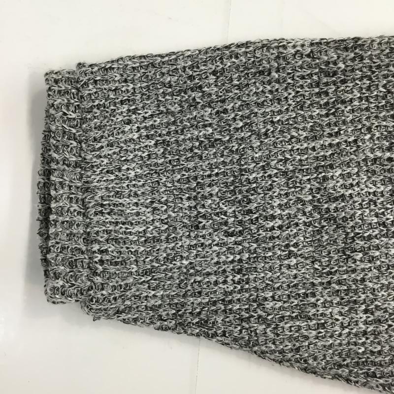 イング INGNI カットソー 七分袖 M  黒 / ブラック / black X 白 / ホワイト / white レディース USED 古着 中古 10043411
