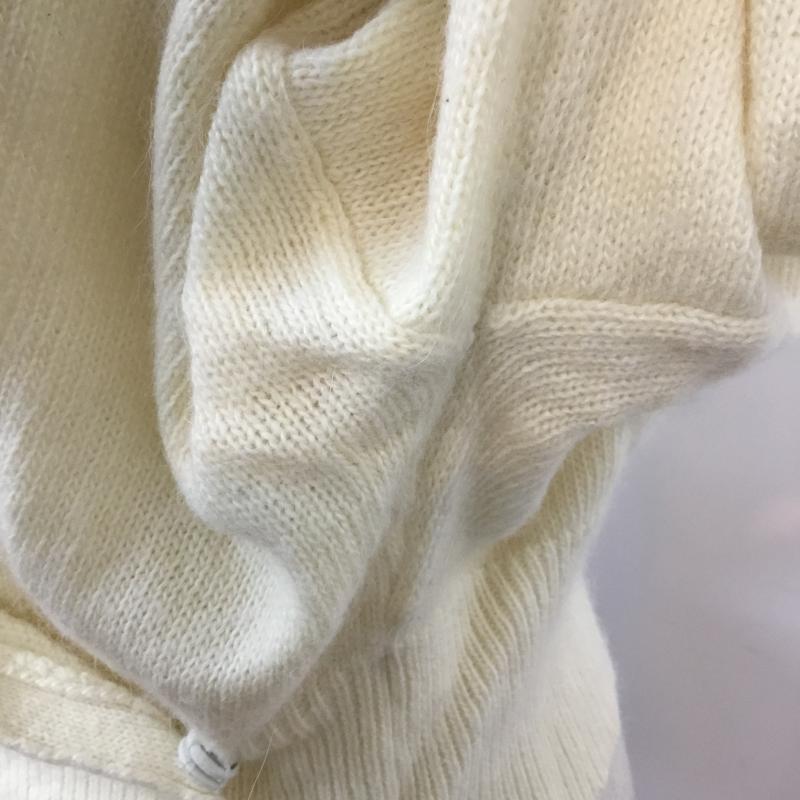フーズフーチコ who s who Chico カーディガン 長袖 FREE 無地 アイボリー / アイボリー / レディース USED 古着 中古 10043418