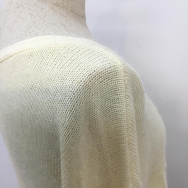 フーズフーチコ who s who Chico カーディガン 長袖 FREE 無地 アイボリー / アイボリー / レディース USED 古着 中古 10043418