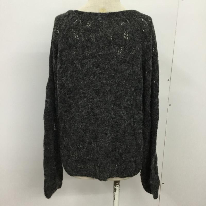 アースミュージックアンドエコロジー earth music&ecology ニット、セーター 長袖  チャコールグレー / チャコールグレー / レディース USED 古着 中古 10043428