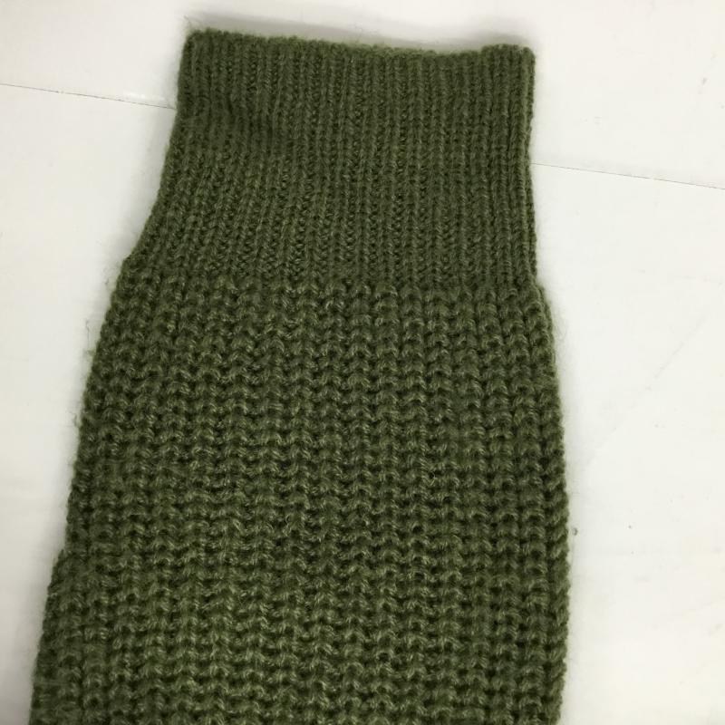 コエ koe ニット、セーター 長袖 S 無地 カーキ / カーキ / khaki レディース USED 古着 中古 10043431