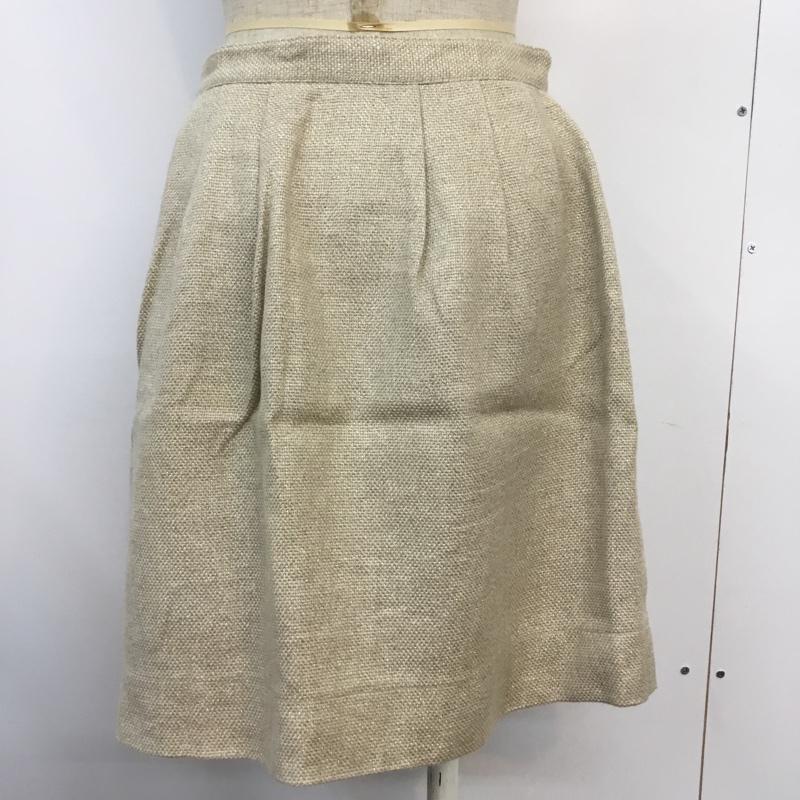 グリーンレーベルリラクシング green label relaxing スカート ミニスカート 38  ベージュ / ベージュ / beige レディース USED 古着 中古 10043449