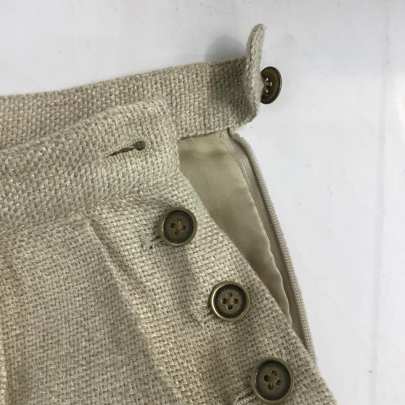 グリーンレーベルリラクシング green label relaxing スカート ミニスカート 38  ベージュ / ベージュ / beige レディース USED 古着 中古 10043449