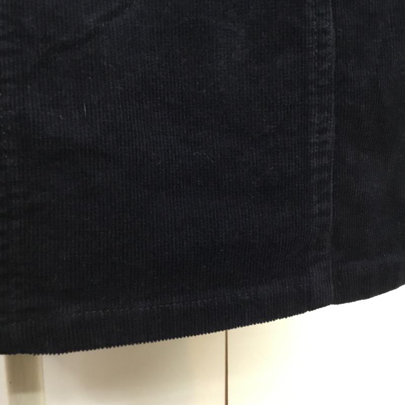 アースミュージックアンドエコロジー earth music&ecology スカート ひざ丈スカート L 無地 紺 / ネイビー / navy レディース USED 古着 中古 10043453
