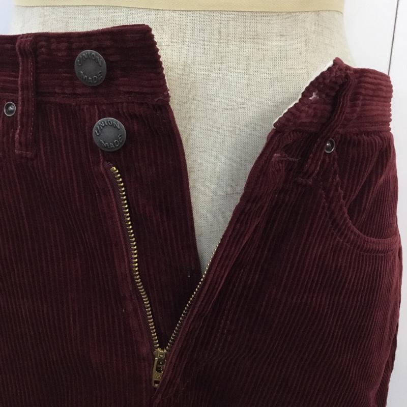 セポ cepo スカート ひざ丈スカート コーデュロイスカート S 無地 えんじ / ワインレッド / dark red レディース USED 古着 中古 10043455