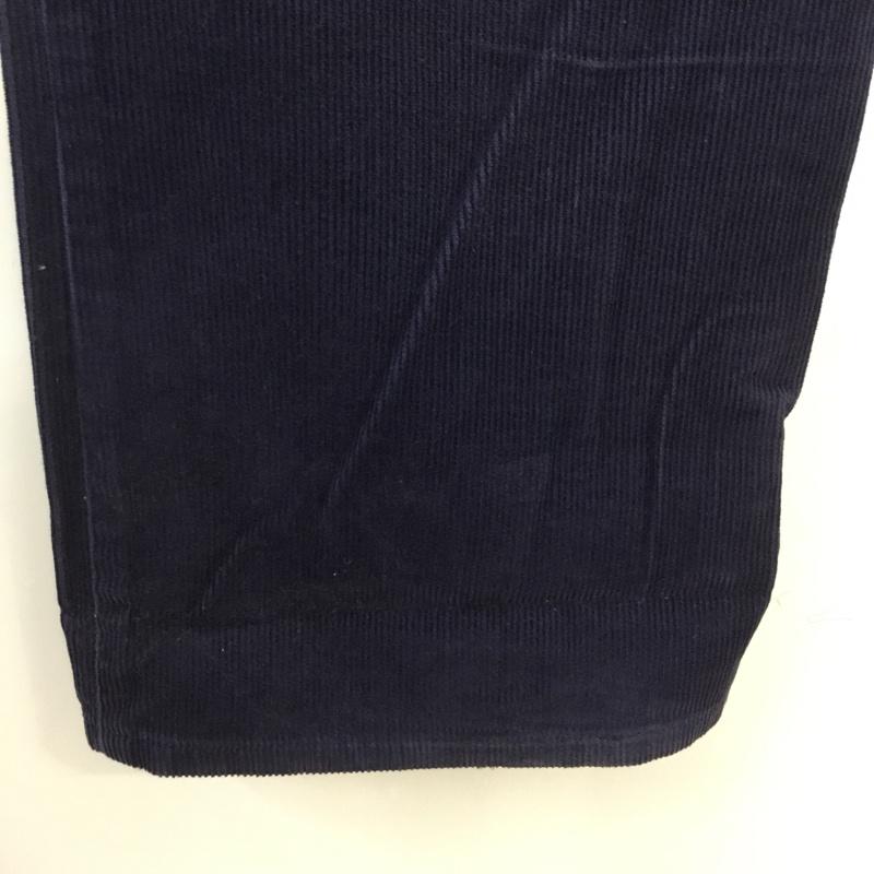 シップス SHIPS パンツ ワークパンツ、ペインターパンツ コーデュロイ フルレングス 無地 紺 / ネイビー / navy メンズ USED 古着 中古 10043522
