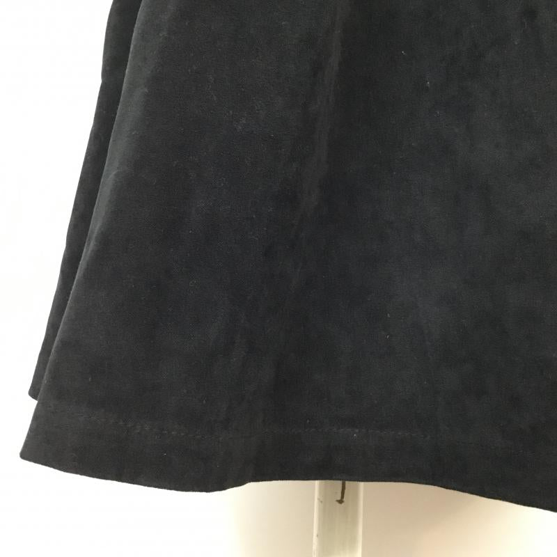 ワンウェイ one way スカート ミニスカート M 無地 黒 / ブラック / black レディース USED 古着 中古 10044043