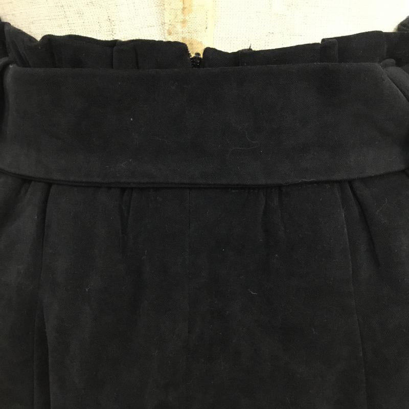 ワンウェイ one way スカート ミニスカート M 無地 黒 / ブラック / black レディース USED 古着 中古 10044043
