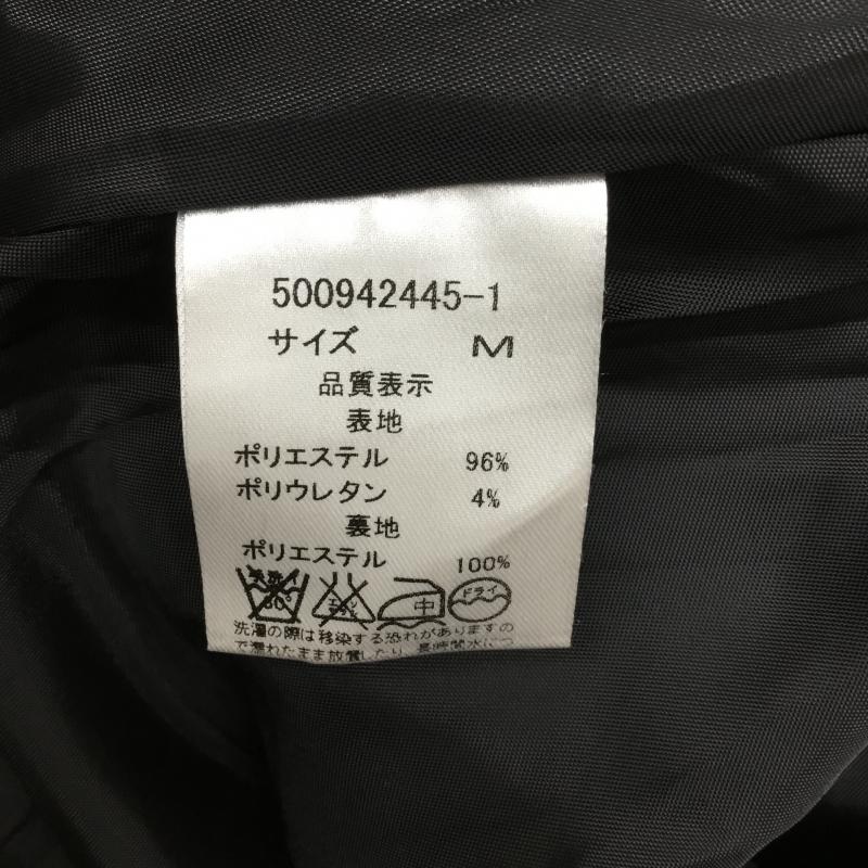 ワンウェイ one way スカート ミニスカート M 無地 黒 / ブラック / black レディース USED 古着 中古 10044043