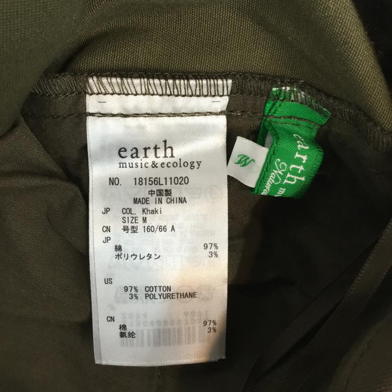 アースミュージックアンドエコロジー earth music&ecology スカート ミニスカート カモ柄 M 総柄 X カモフラージュ柄・迷彩 カーキ / カーキ / khaki レディース USED 古着 中古 10044142