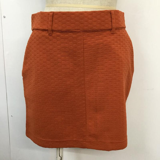 ローリーズファーム LOWRYS FARM スカート ミニスカート L 無地 橙 / オレンジ / orange レディース USED 古着 中古 10044146