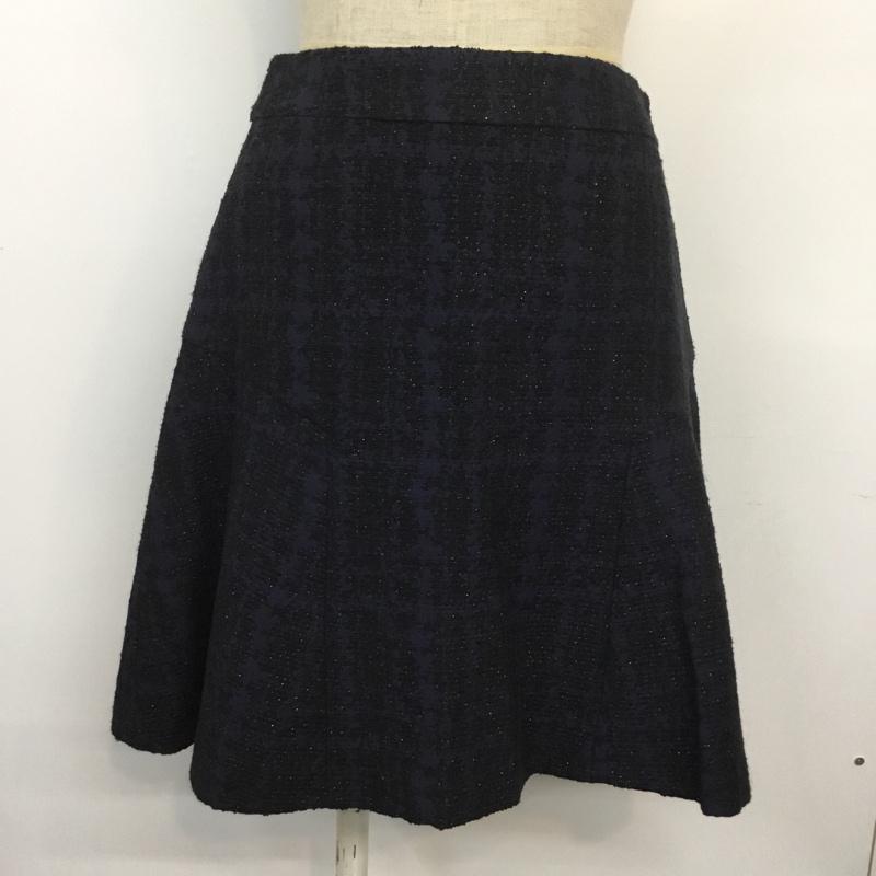 クミキョク KUMIKYOKU スカート ミニスカート 1  紺 / ネイビー / navy レディース USED 古着 中古 10044440