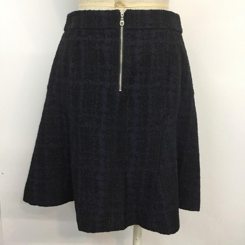 クミキョク KUMIKYOKU スカート ミニスカート 1  紺 / ネイビー / navy レディース USED 古着 中古 10044440