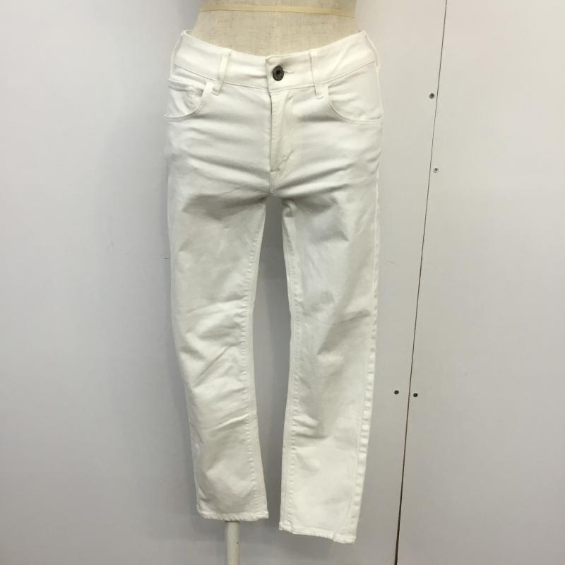 アースミュージックアンドエコロジー earth music&ecology ボトムス ボトムス S 無地 白 / ホワイト / white レディース USED 古着 中古 10044466