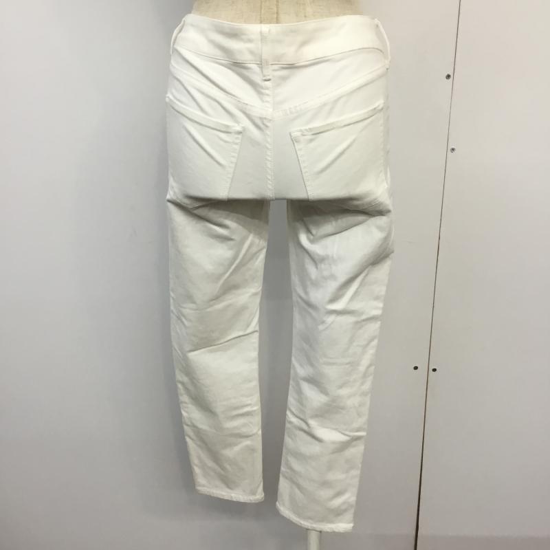アースミュージックアンドエコロジー earth music&ecology ボトムス ボトムス S 無地 白 / ホワイト / white レディース USED 古着 中古 10044466
