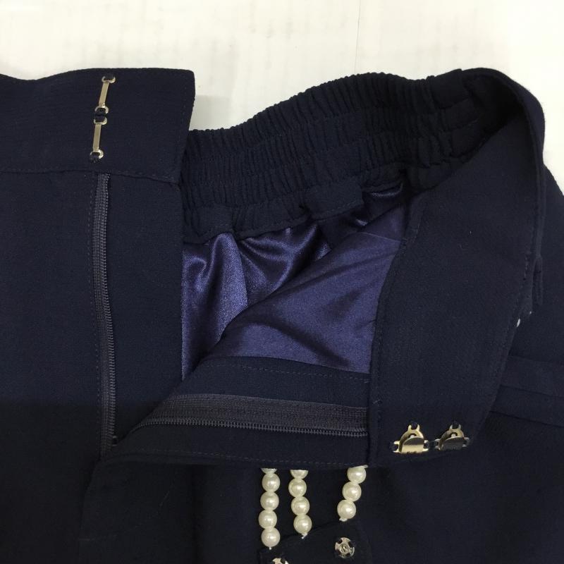 ページボーイ PAGEBOY パンツ ショートパンツ FREE 無地 紺 / ネイビー / navy レディース USED 古着 中古 10044649