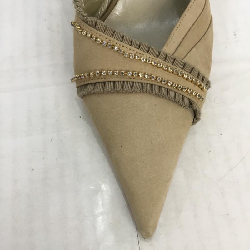 ストロベリーフィールズ STRAWBERRY-FIELDS サンダル サンダル ヒールサンダル 23cm 箱無 23.0cm 無地 X  ベージュ / ベージュ / beige レディース USED 古着 中古 10044794