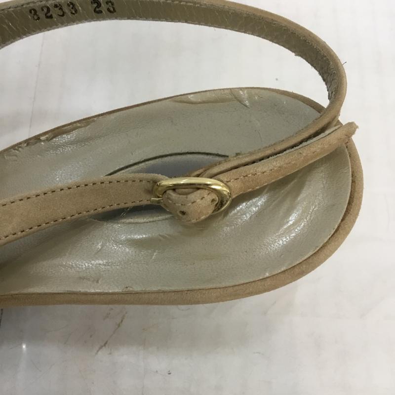 ストロベリーフィールズ STRAWBERRY-FIELDS サンダル サンダル ヒールサンダル 23cm 箱無 23.0cm 無地 X  ベージュ / ベージュ / beige レディース USED 古着 中古 10044794