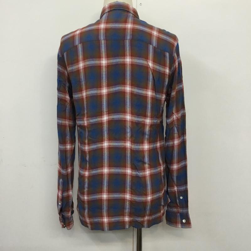 ヘッドポータープラス HEAD PORTER PLUS シャツ、ブラウス 長袖 チェックシャツ ボタンダウンシャツ M チェック マルチカラー / マルチカラー / multicolor メンズ USED 古着 中古 10044839