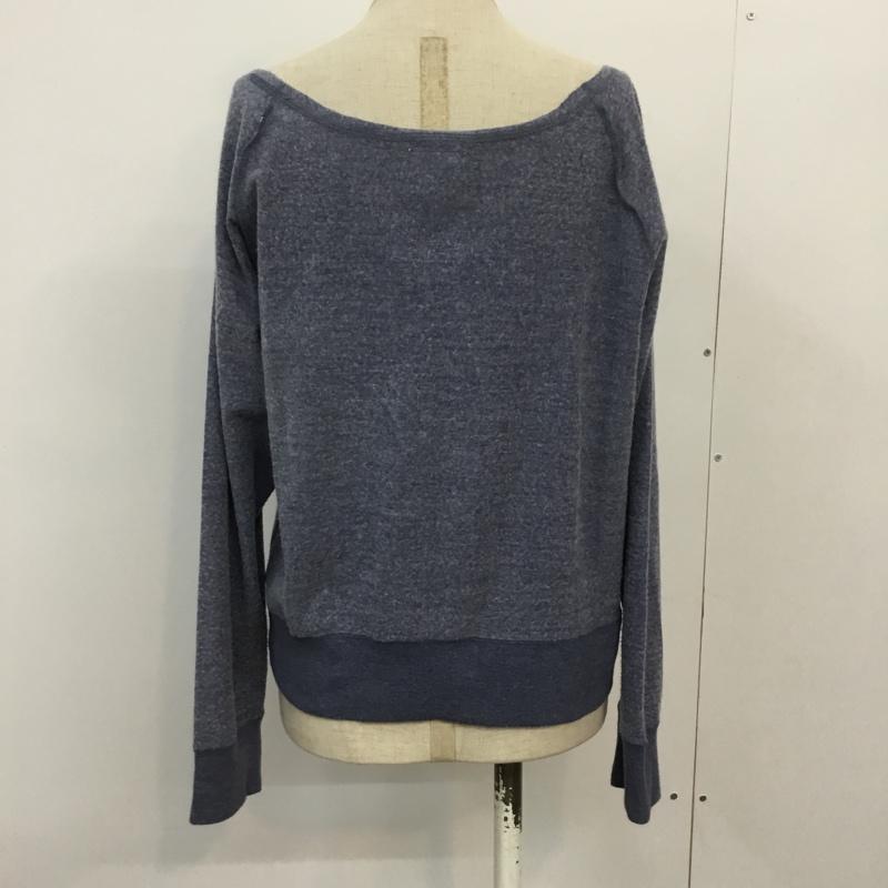 カスタネ Kastane カットソー 長袖 FREE ロゴ、文字 紺 / ネイビー / navy レディース USED 古着 中古 10045288