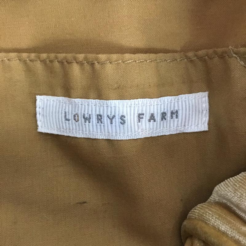ローリーズファーム LOWRYS FARM ショルダーバッグ ショルダーバッグ チェーンバッグ ベロア 無地 X  キャメル / キャメル / レディース USED 古着 中古 10045519