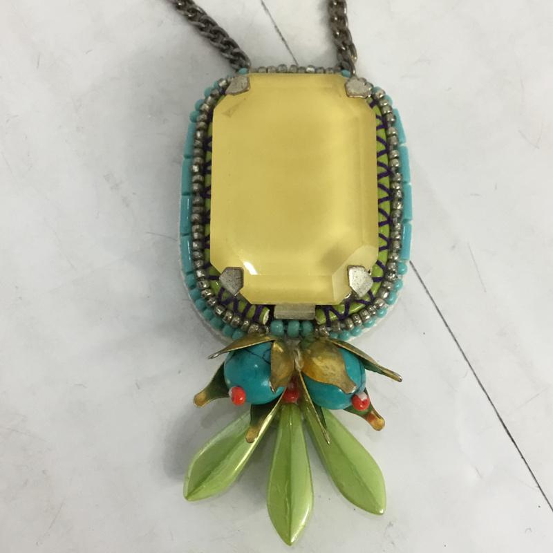 ドアーズ DOORS アクセサリー ネックレス、ペンダント Ruchi Pandey ペンダント  マルチカラー / マルチカラー / multicolor レディース USED 古着 中古 10045637