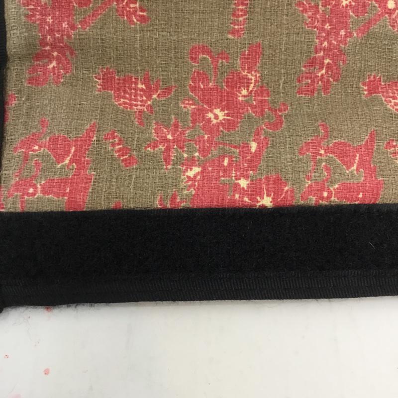 古着 USED 財布 二つ折り ハワイアン柄  黒 / ブラック / black X ベージュ / ベージュ / beige X 桃 / ピンク / pink メンズ USED 古着 中古 10045871