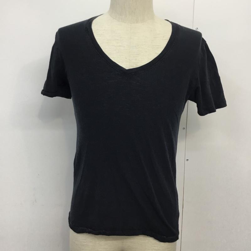 ハレ HARE Tシャツ 半袖 Vネック S 無地 紺 / ネイビー / navy メンズ USED 古着 中古 10046249
