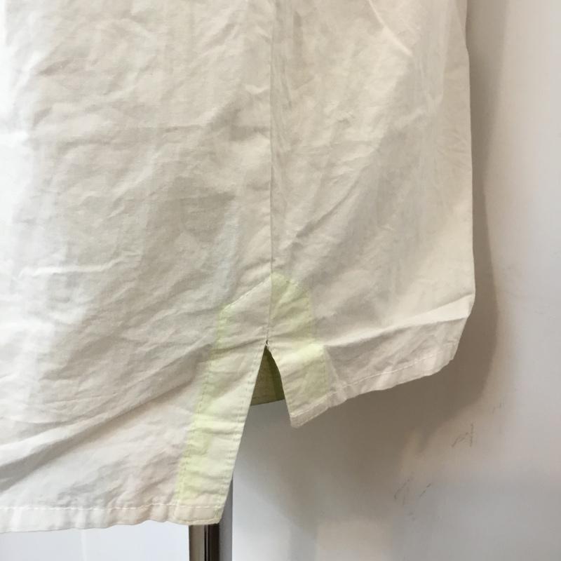 ジェネラルアイデア GENERAL IDEA カットソー 半袖 46 無地 白 / ホワイト / white メンズ USED 古着 中古 10046454