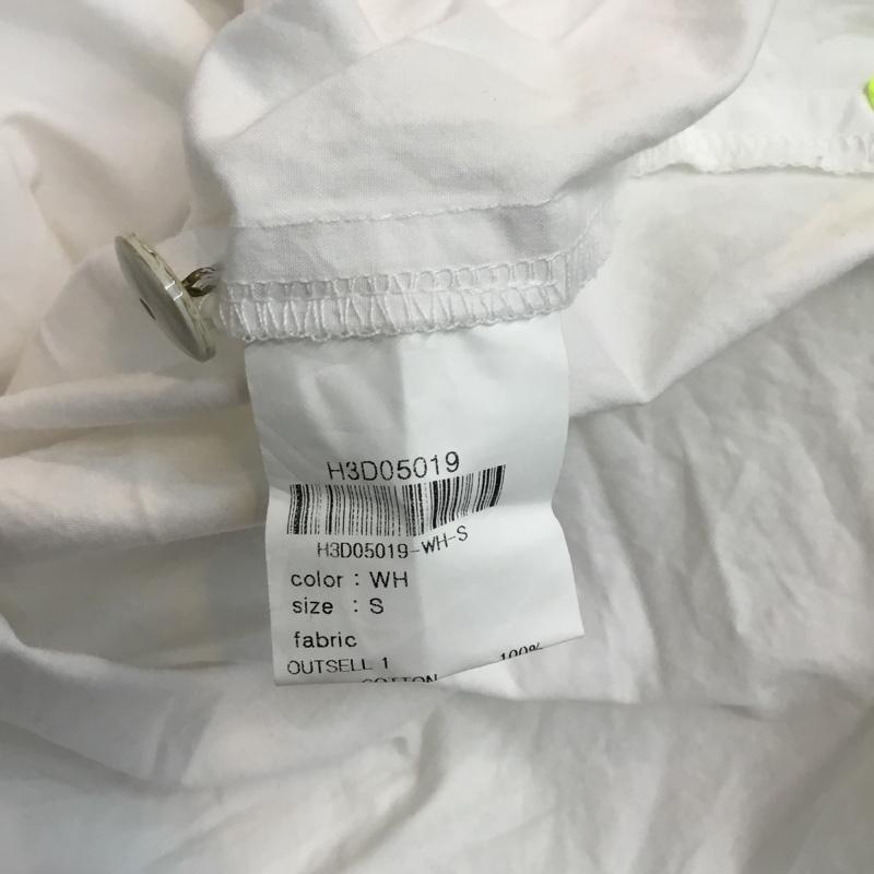 ジェネラルアイデア GENERAL IDEA カットソー 半袖 46 無地 白 / ホワイト / white メンズ USED 古着 中古 10046454