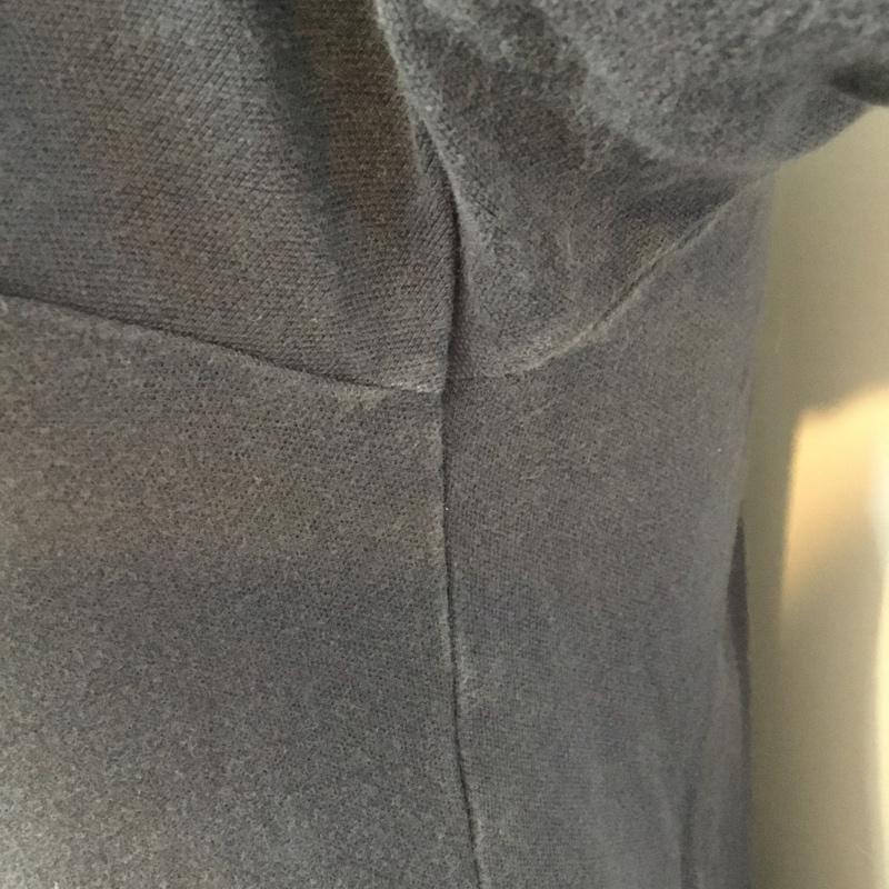 チャオパニック CIAOPANIC ポロシャツ 半袖 M 無地 紺 / ネイビー / navy メンズ USED 古着 中古 10046465