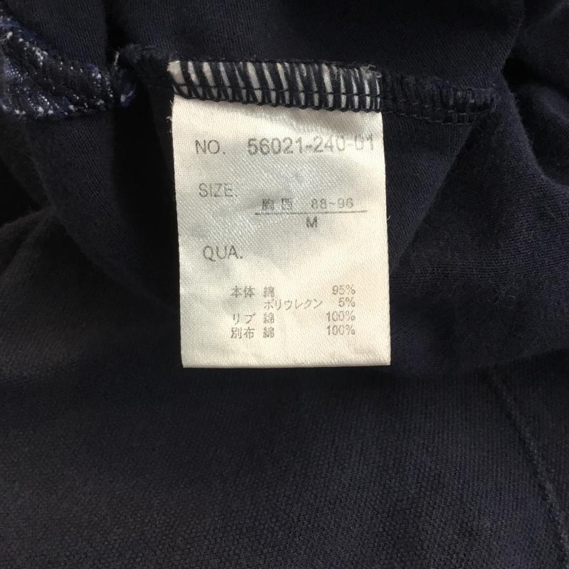 チャオパニック CIAOPANIC ポロシャツ 半袖 M 無地 紺 / ネイビー / navy メンズ USED 古着 中古 10046465
