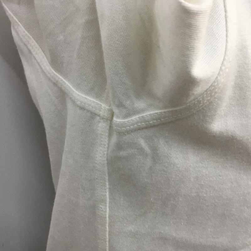 コーエン coen シャツ、ブラウス 七分袖 ボタンダウン S ワンポイント 白 / ホワイト / white メンズ USED 古着 中古 10046540