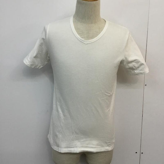 アーバンリサーチ URBAN RESEARCH Tシャツ 半袖 Vネック 38 無地 白 / ホワイト / white メンズ USED 古着 中古 10046547