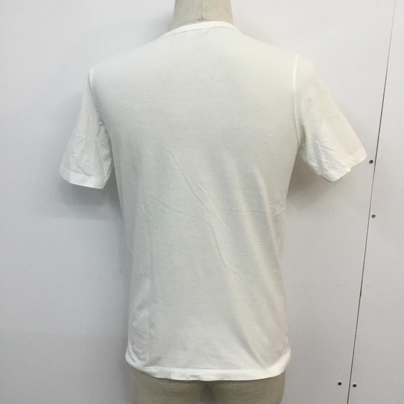 アーバンリサーチ URBAN RESEARCH Tシャツ 半袖 Vネック 38 無地 白 / ホワイト / white メンズ USED 古着 中古 10046547