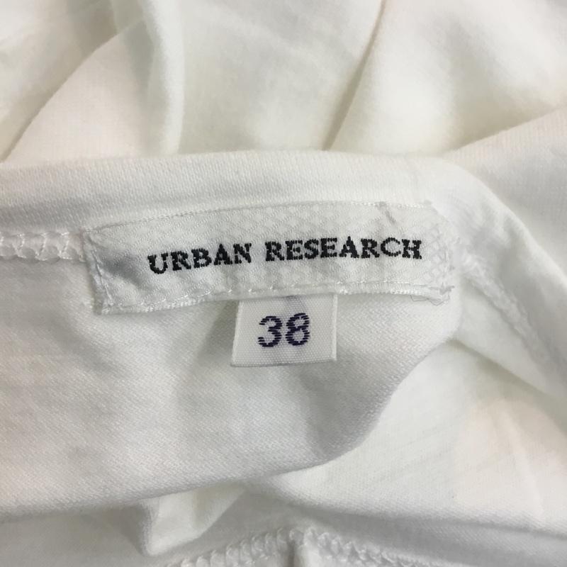 アーバンリサーチ URBAN RESEARCH Tシャツ 半袖 Vネック 38 無地 白 / ホワイト / white メンズ USED 古着 中古 10046547