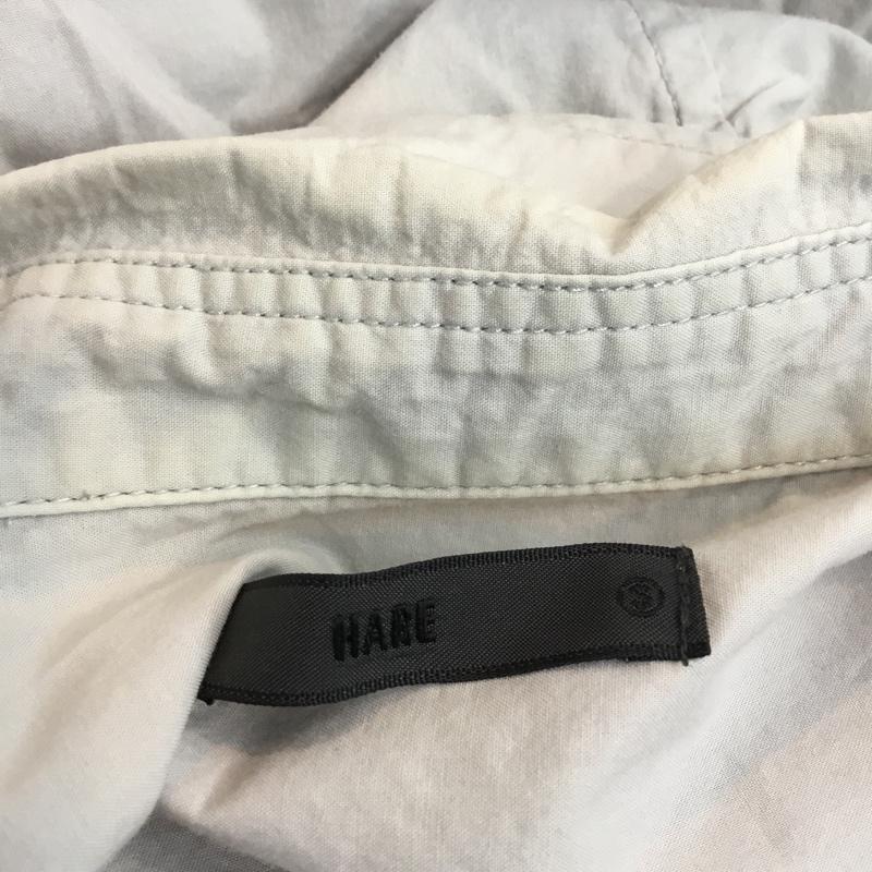 ハレ HARE シャツ、ブラウス 七分袖 S 無地 灰 / グレー / gray メンズ USED 古着 中古 10046736