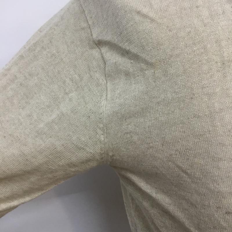 レイジブルー RAGEBLUE カーディガン 七分袖 M 無地 ベージュ / ベージュ / beige メンズ USED 古着 中古 10046905