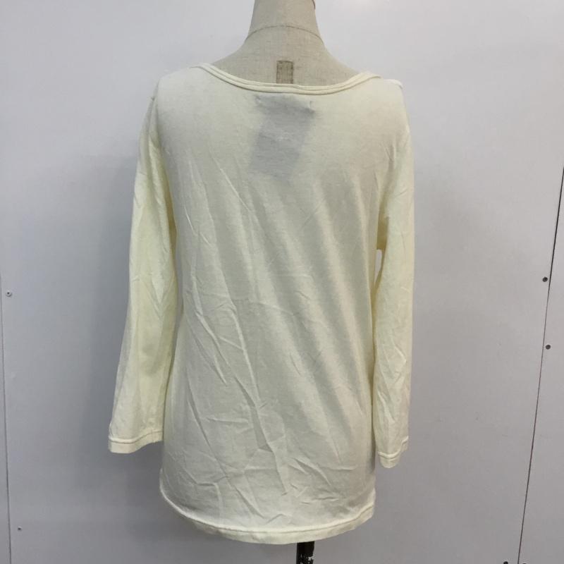 カスタネ Kastane カットソー 七分袖 FREE 無地 オフホワイト / オフホワイト / メンズ USED 古着 中古 10048247