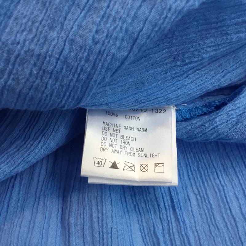 ロンハーマン Ron Herman カットソー 半袖 RHC ガーゼ アシンメトリーカットソー タグ付き XS 無地 青 / ブルー / blue レディース USED 古着 中古 10049148