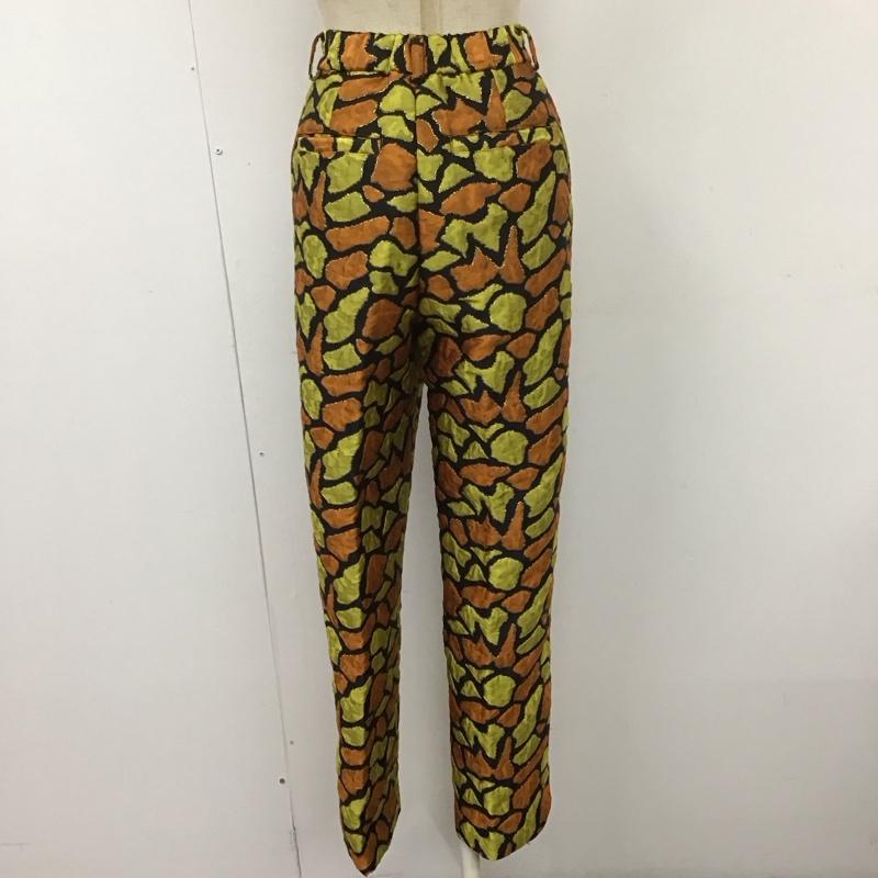 スローバイスライ THROW by SLY パンツ ワークパンツ、ペインターパンツ 030ea031-6070 GIRAFFEJACQARDTAPEREDパンツ カジュアルパンツ 0 総柄 マルチカラー / マルチカラー /  レディース USED 古着 中古 10113832
