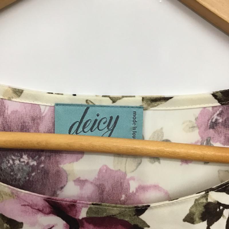 デイシー DEICY ワンピース ひざ丈スカート 131051 FREE 花柄 マルチカラー / マルチカラー / multicolor レディース USED 古着 中古 10072548