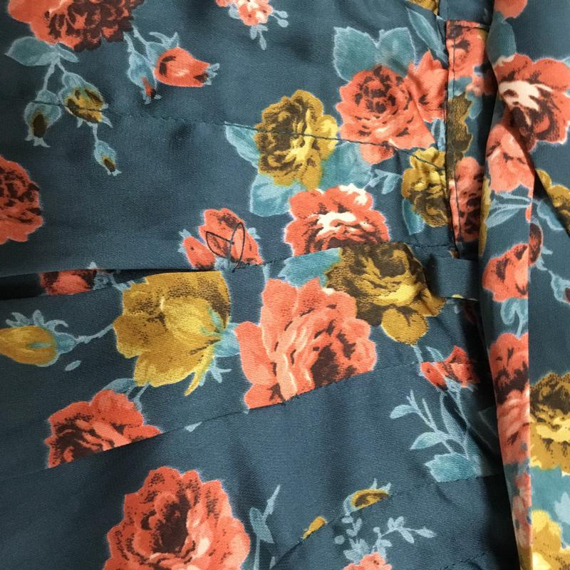 メゾンギルフィー MAISON GILFY ボトムス ボトムス G10S1002-P テーパード イージーパンツ 裾ファスナー 花柄 マルチカラー / マルチカラー / multicolor レディース USED 古着 中古 10072561
