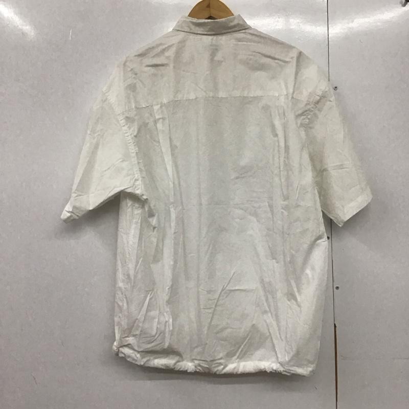 フリークスストア FREAK S STORE シャツ、ブラウス 半袖 半袖シャツ 無地シャツ ポケットシャツ L 無地 白 / ホワイト /  メンズ USED 古着 中古 10144189