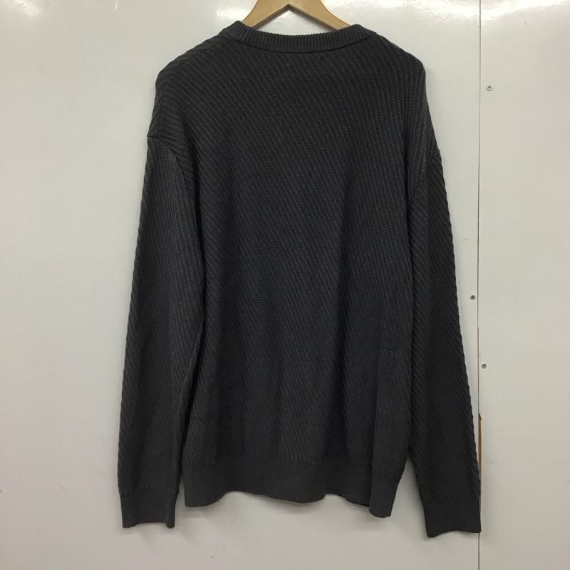 ザラ ZARA ニット、セーター 長袖 長袖ニットカットソー クルーネック セーター XL 総柄 マルチカラー / マルチカラー /  メンズ USED 古着 中古 10145403