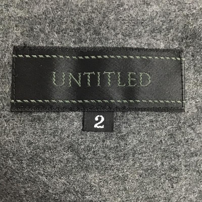 アンタイトル UNTITLED ボトムス ボトムス 2 無地 灰 / グレー / gray レディース USED 古着 中古 10083099
