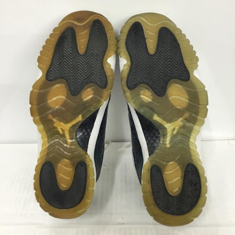ナイキ NIKE スニーカー スニーカー 136071 102 AIR JORDAN 11 SNAKE LOW 29.5cm 箱有 29.5cm メンズ USED 古着 中古 10083332