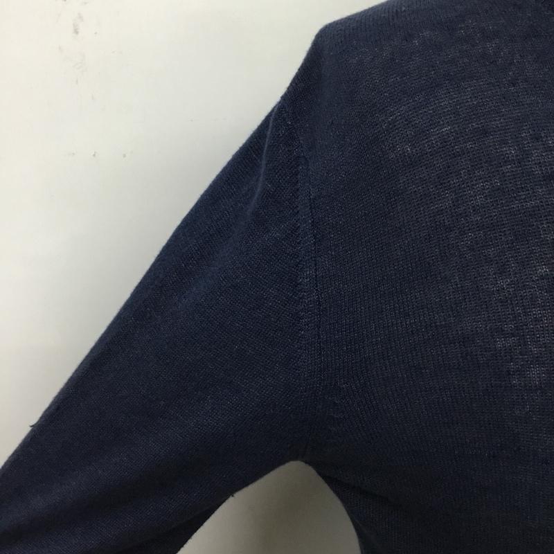 ホワイトマウンテニアリング WHITE MOUNTAINEERING ニット、セーター 長袖 WM1871607 HIGH GAUGE KNIT 2 無地 紺 / ネイビー / navy メンズ USED 古着 中古 10083370