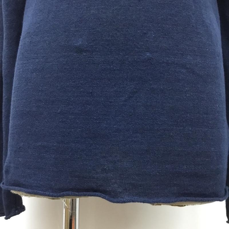ホワイトマウンテニアリング WHITE MOUNTAINEERING ニット、セーター 長袖 WM1871607 HIGH GAUGE KNIT 2 無地 紺 / ネイビー / navy メンズ USED 古着 中古 10083370