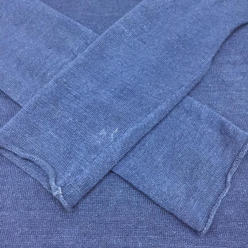 ホワイトマウンテニアリング WHITE MOUNTAINEERING ニット、セーター 長袖 WM1871607 HIGH GAUGE KNIT 2 無地 紺 / ネイビー / navy メンズ USED 古着 中古 10083370